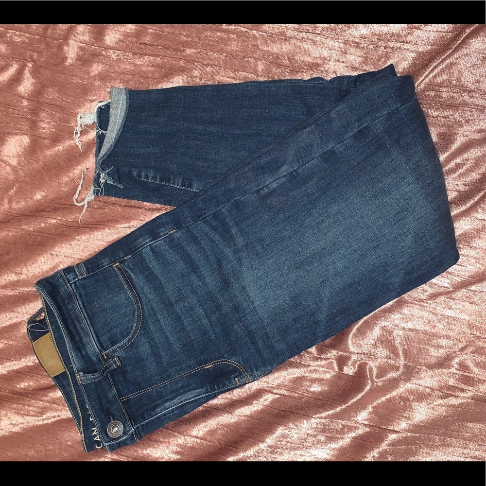 AE HI-RISE JEGGING CROP (LONG)